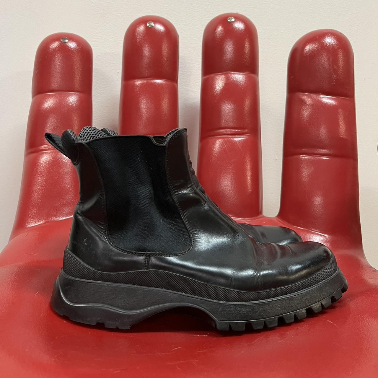 Mens prada clearance boots