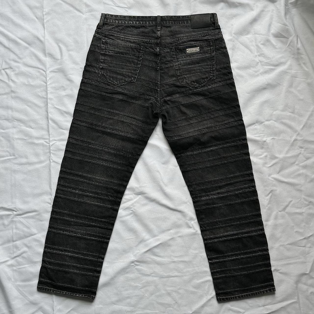 Supreme Layered Jeans (BLACK), SIZE 34, Only worn...