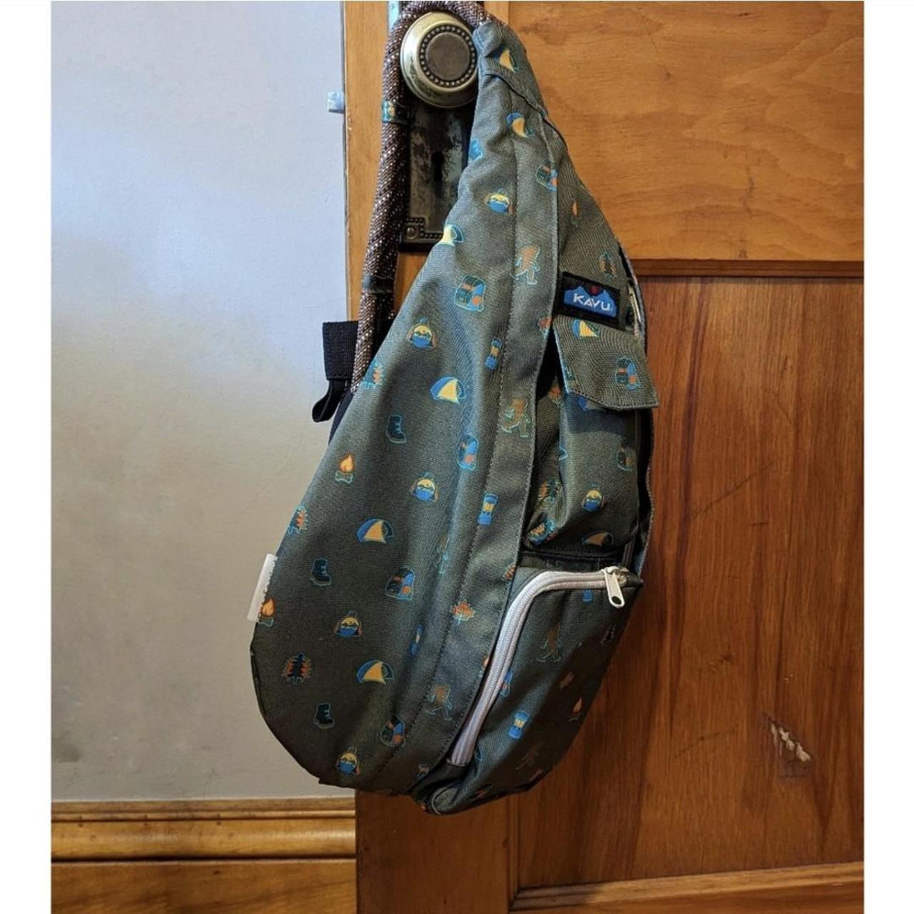 Kavu Rope shops Bag - RARE Ocean Waves