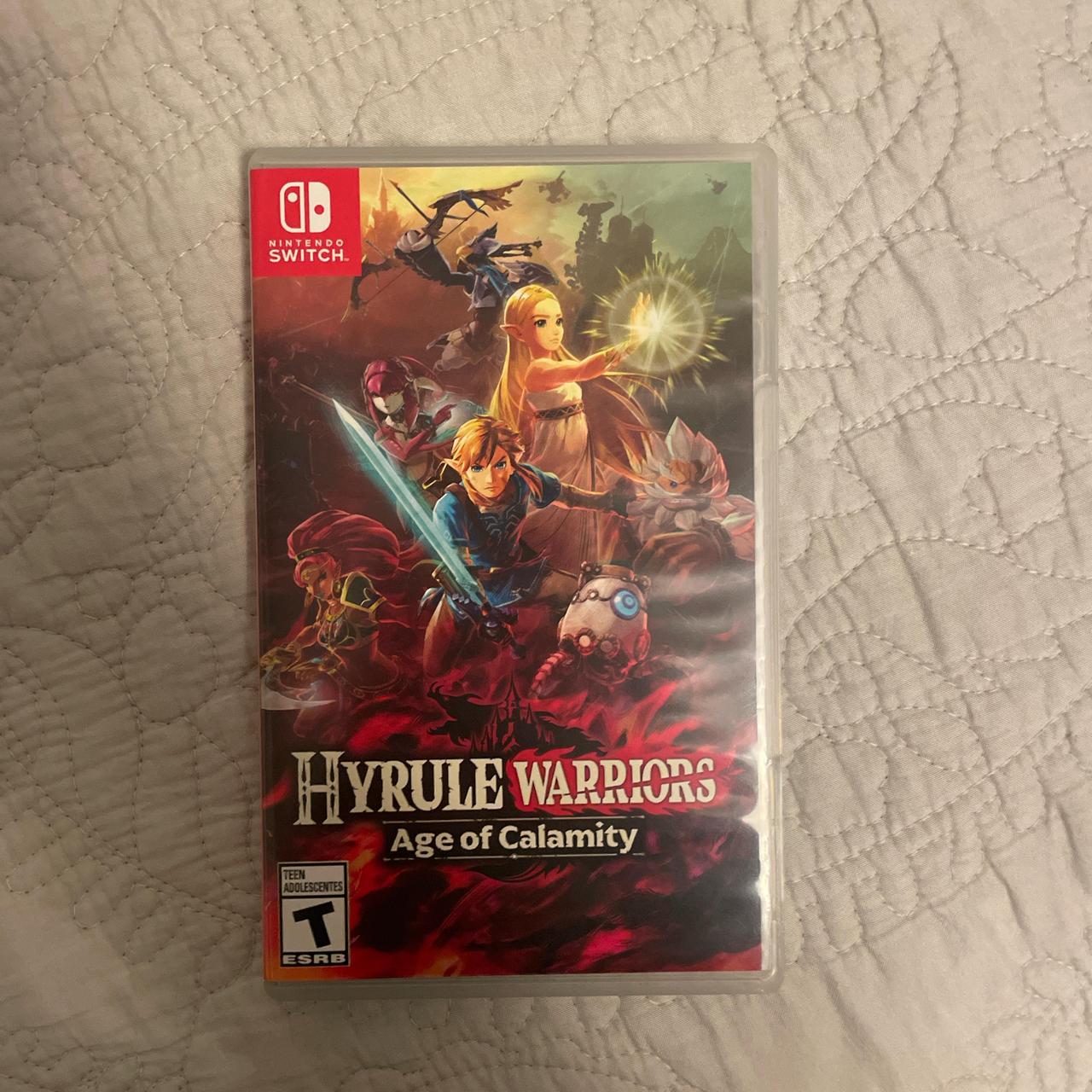 Legends of Zelda age of calamity. Barely used. Case... - Depop