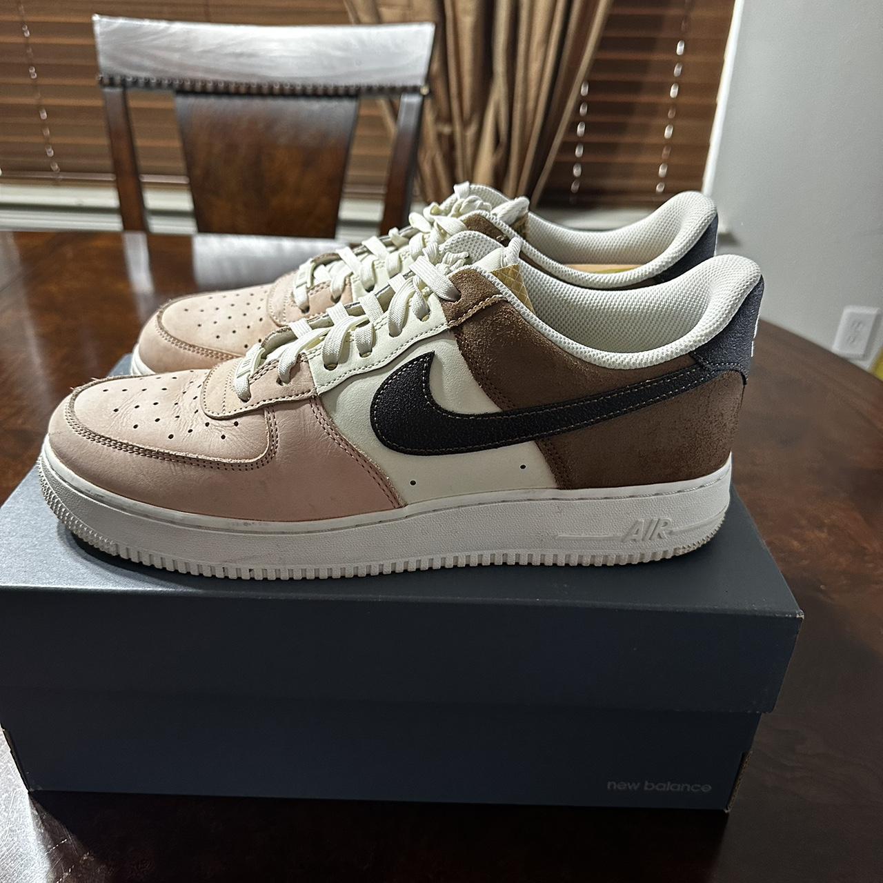 Nike Size 11 Neapolitan Ice Cream Air Force 1s - Depop