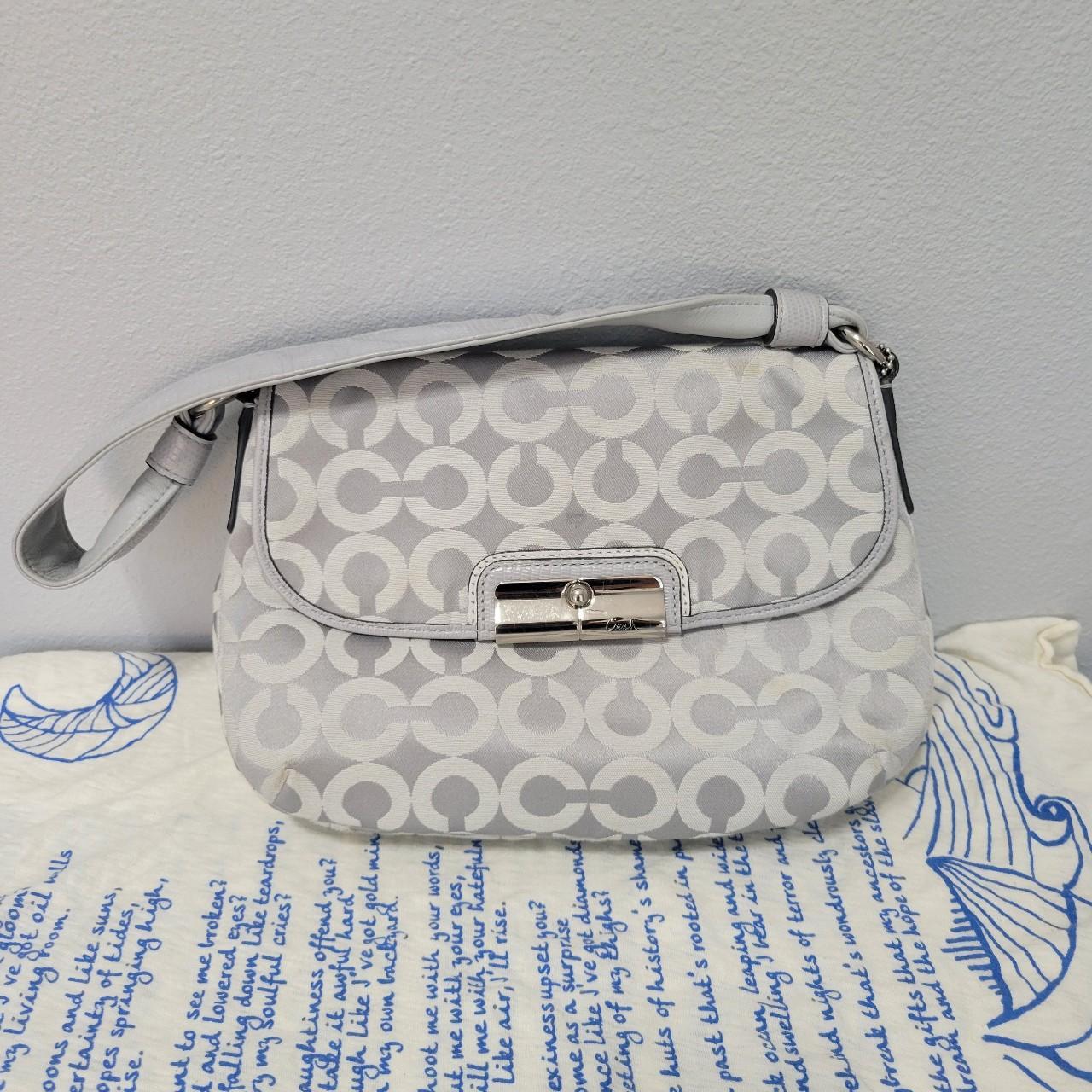 Coach Kristin Op Art high quality Signature C Handbag