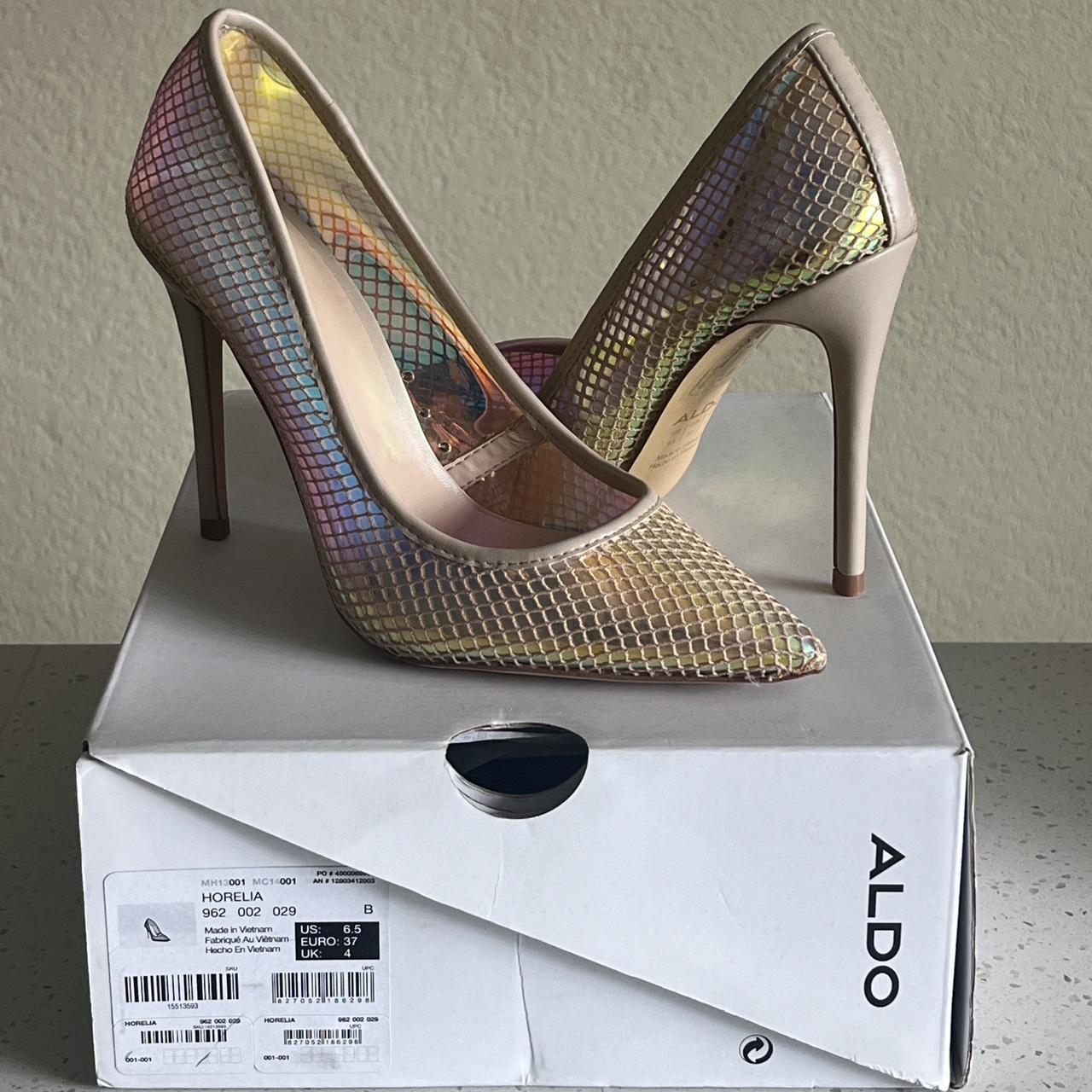 aldo closed toe heels