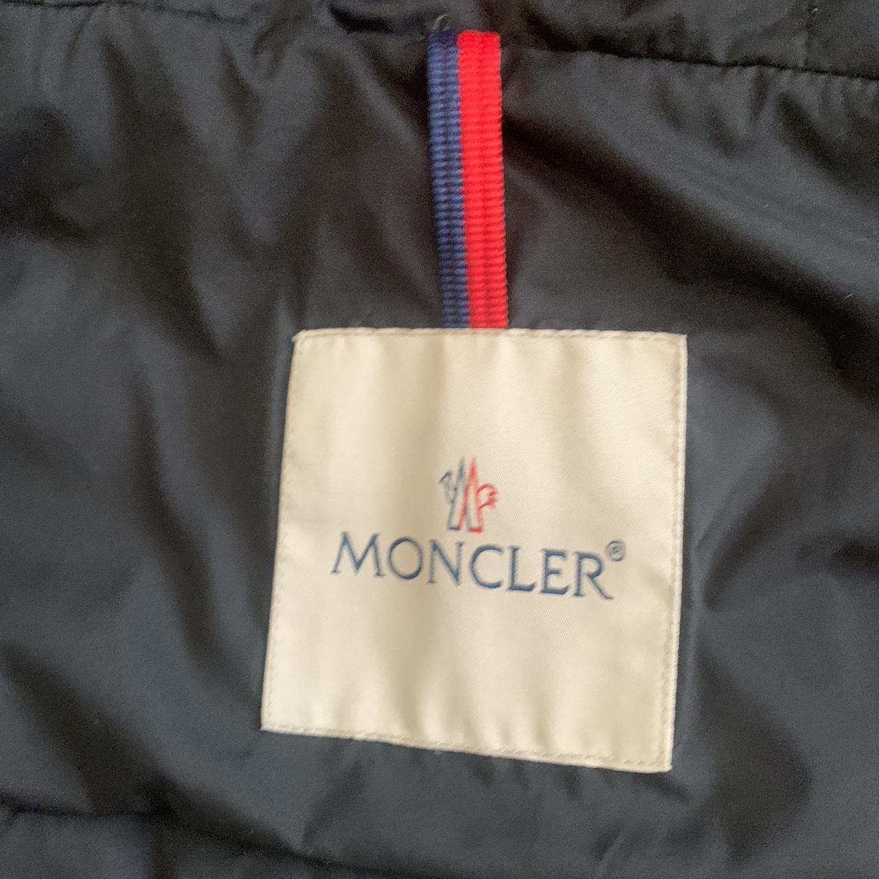 Moncler authentic jacket missing drawstrings puller... - Depop