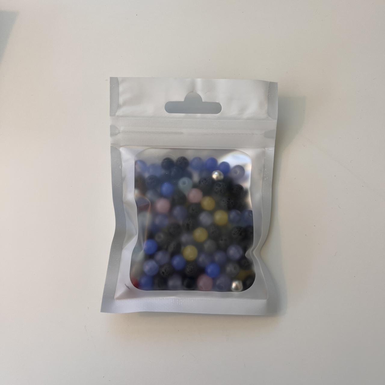 glass bead confetti bag Depop