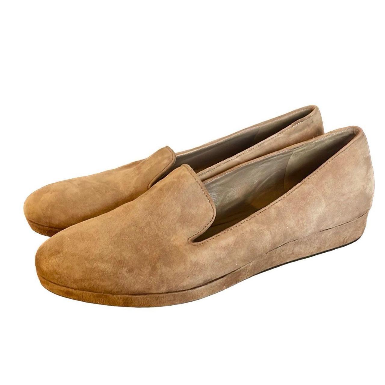 Ecco hotsell suede loafers