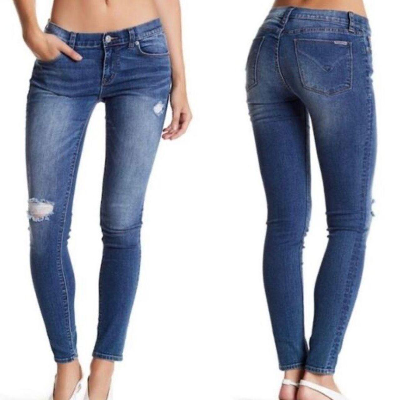 Hudson krista fashion super skinny distressed