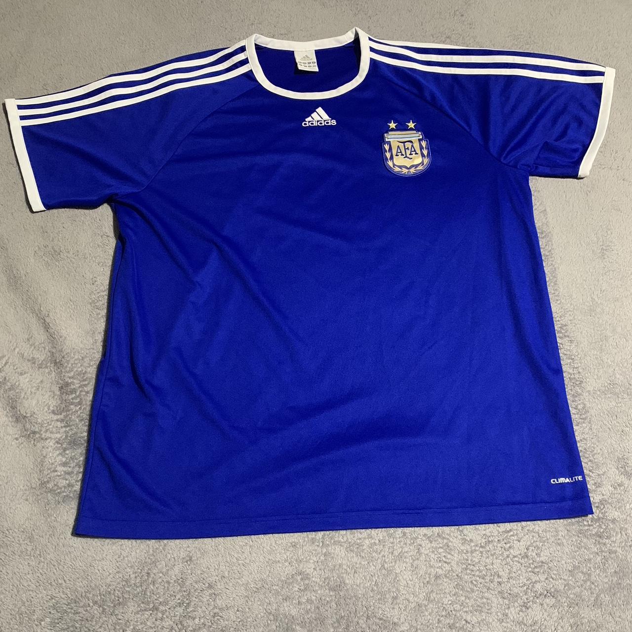 Y2K Argentina soccer jersey Size XL #y2k... - Depop