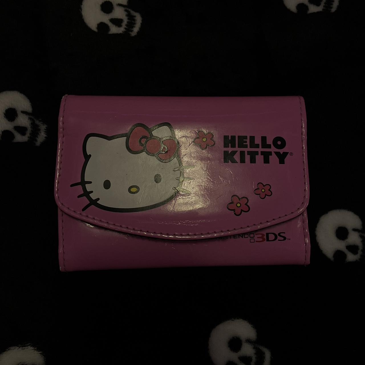 hello kitty Nintendo 3DS case can hold 2 game cards... - Depop