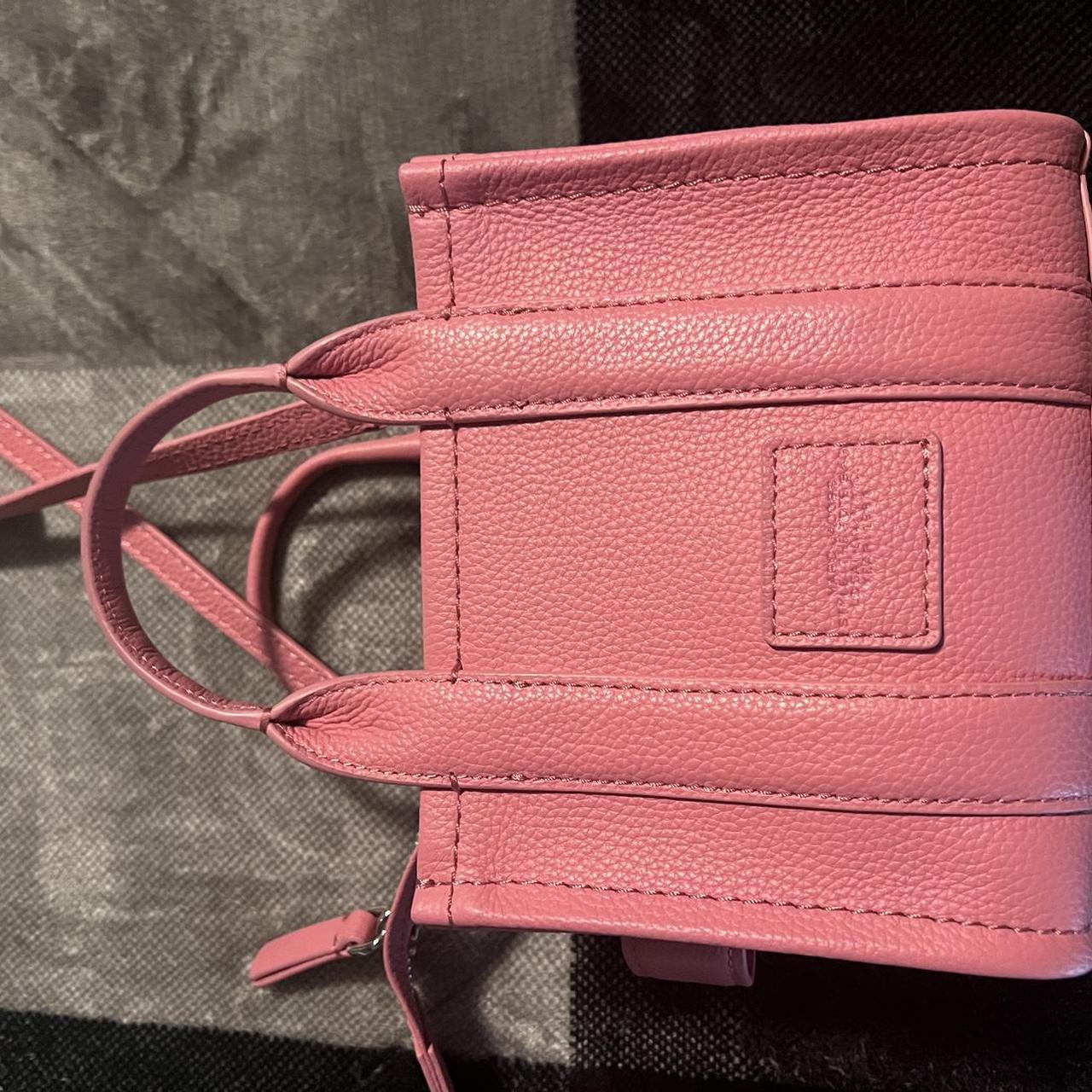 Candy Pink Marc Jacobs Mini Tote. - Depop