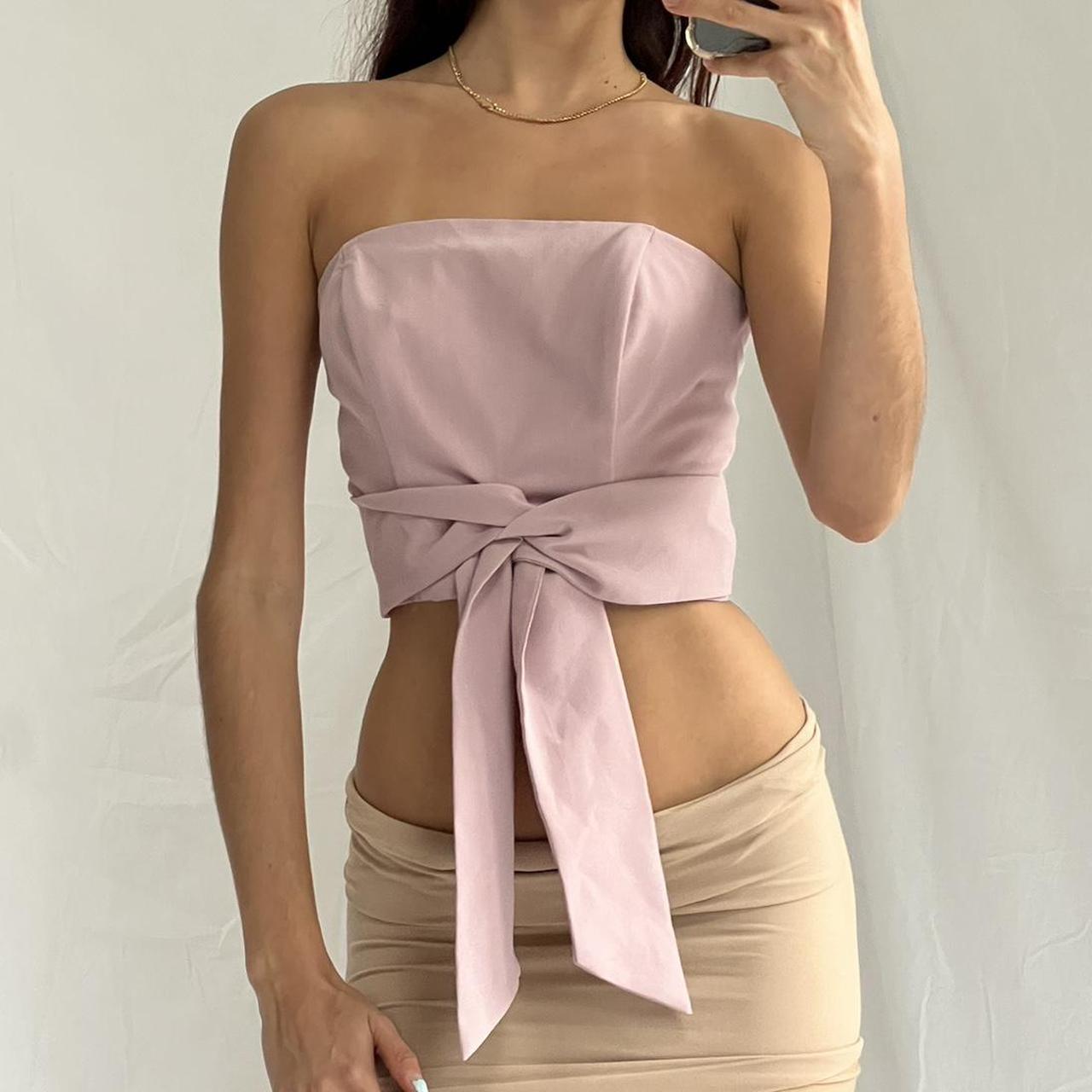 Free shipping Miss Selfridge pale pink marie... Depop