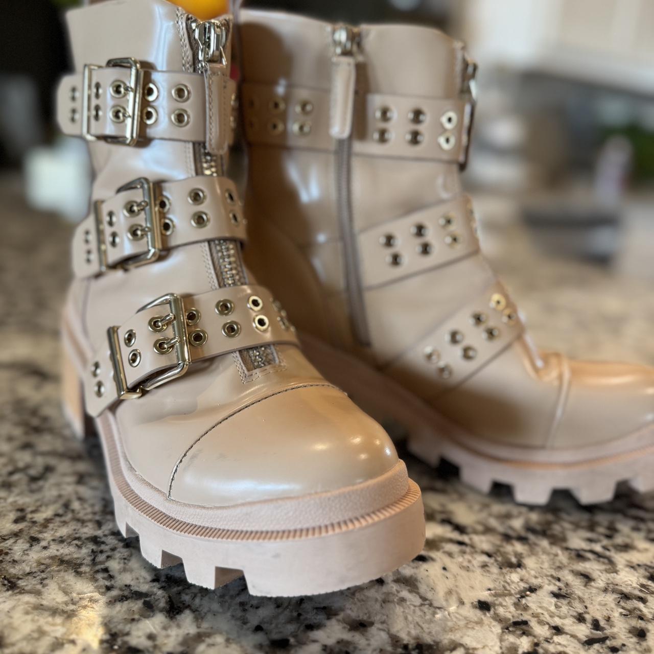 Alice and olivia combat boots hotsell