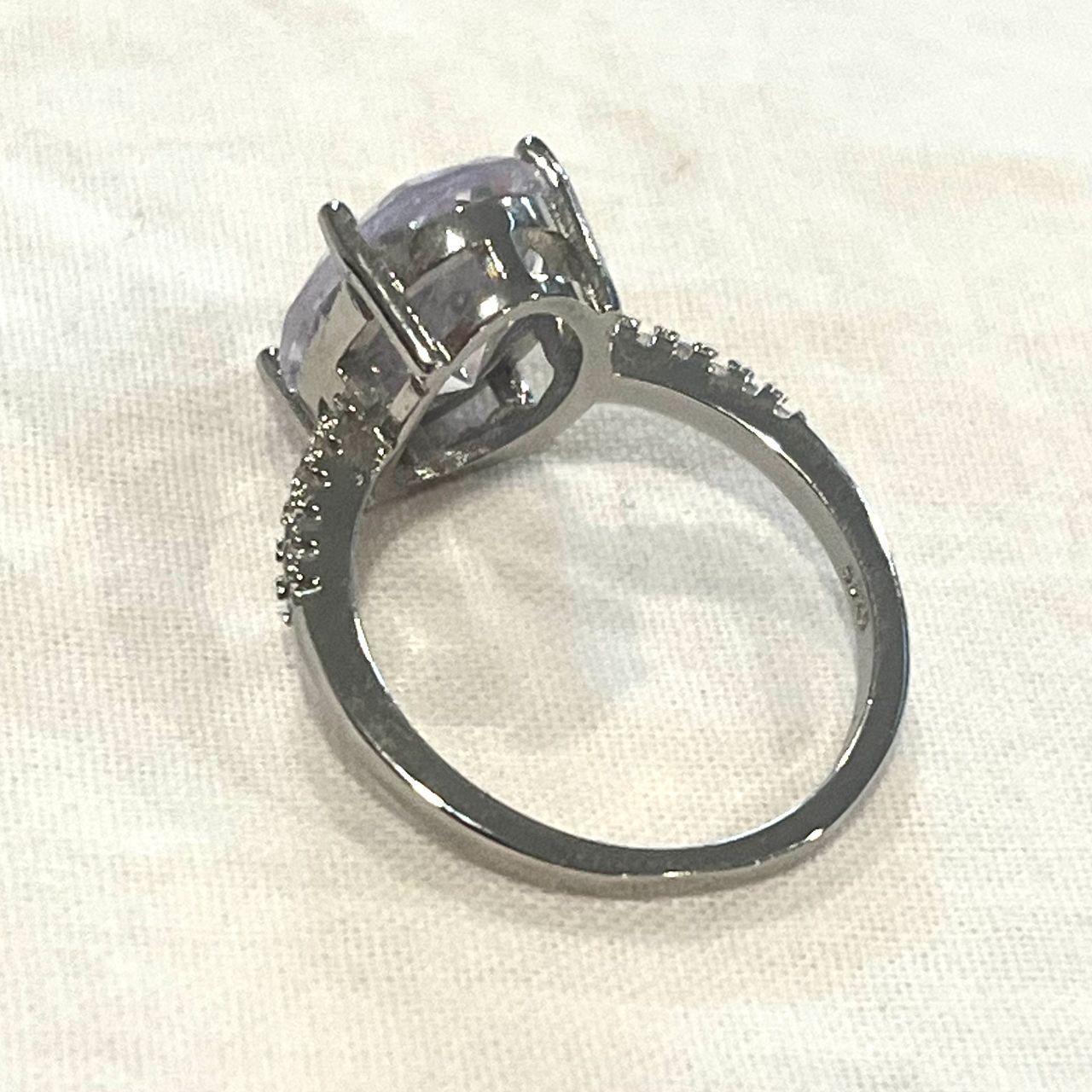 Source Unknown Women's Ring - Silver – Simulated … - image 3