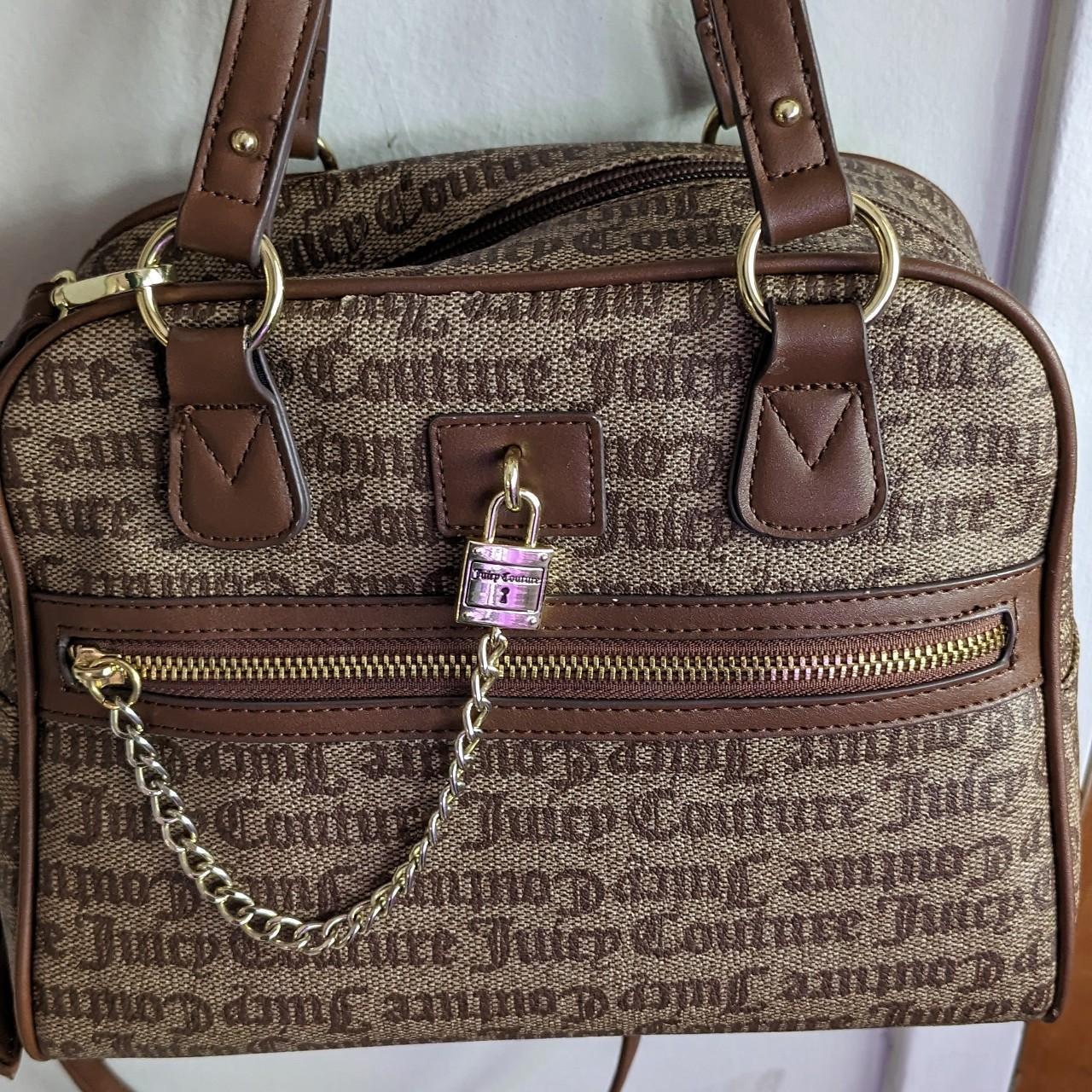 Juicy Couture Vintage Y2K Brown Pink Velvet Purse Handbag - Etsy UK