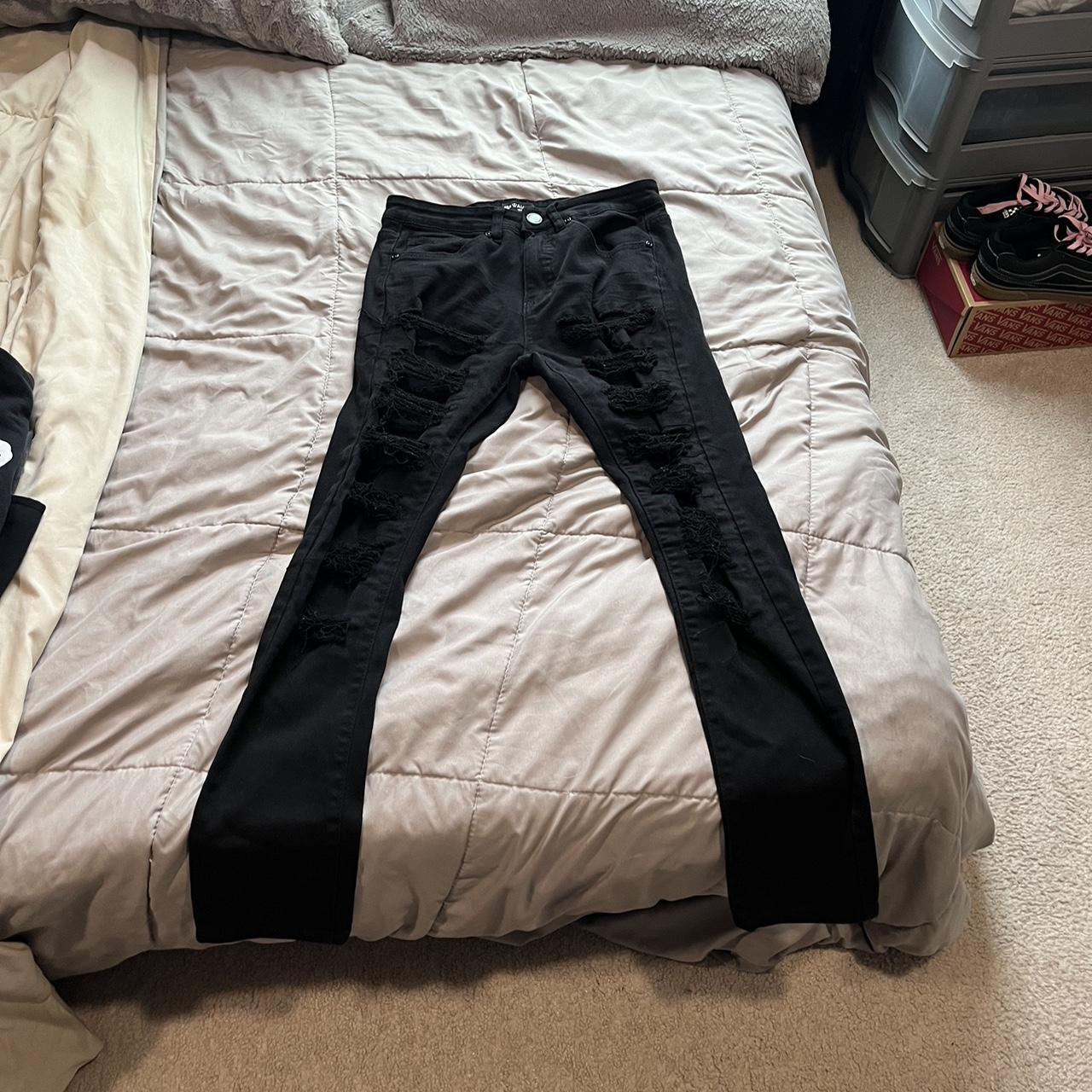 Atlanta ass skinny jeans flare - Depop