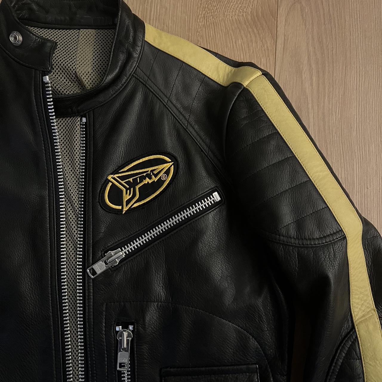 20471120 AW2000 Hyoma Biker Jacket Alternate color | Depop