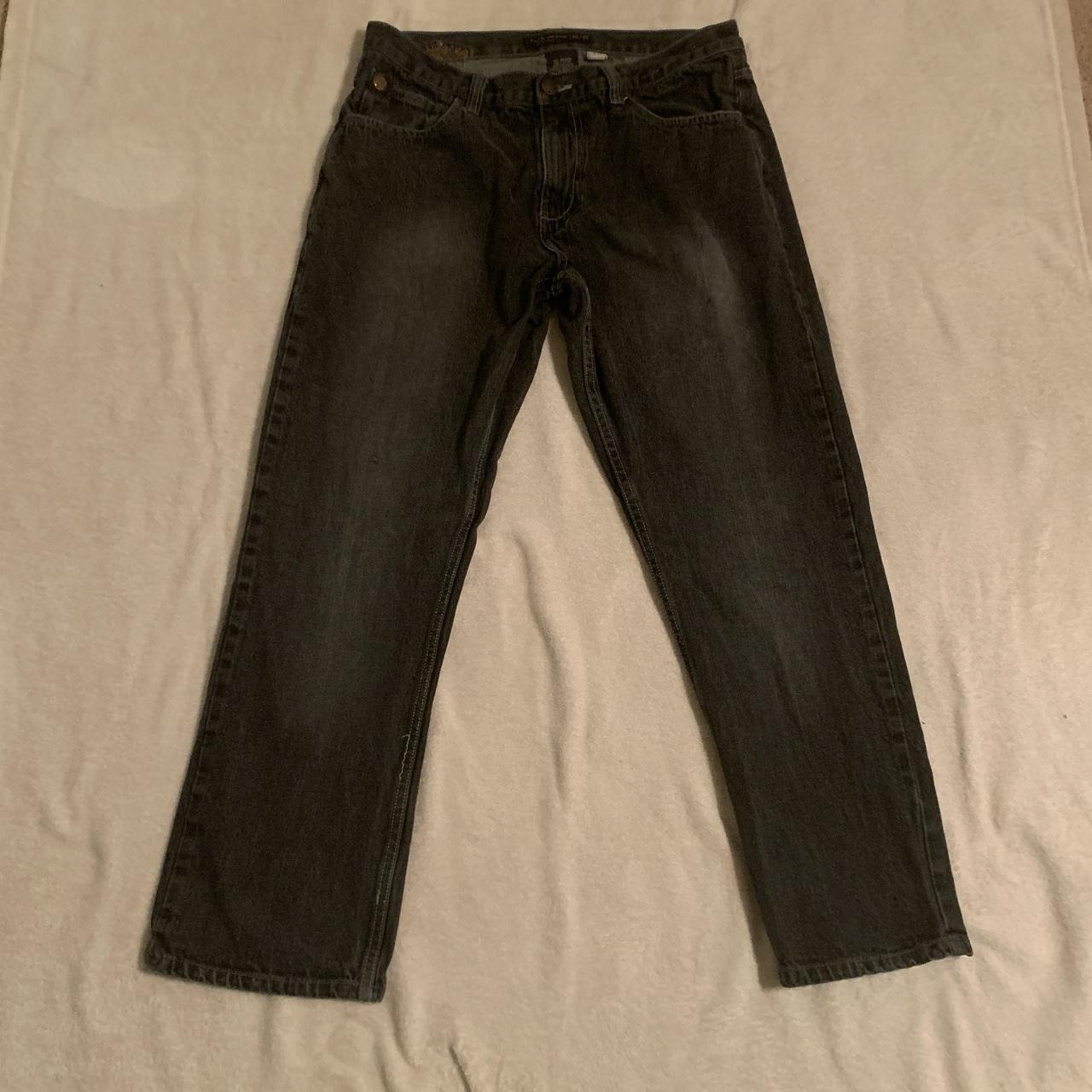 Y2K unisex jeans cool wash - Depop