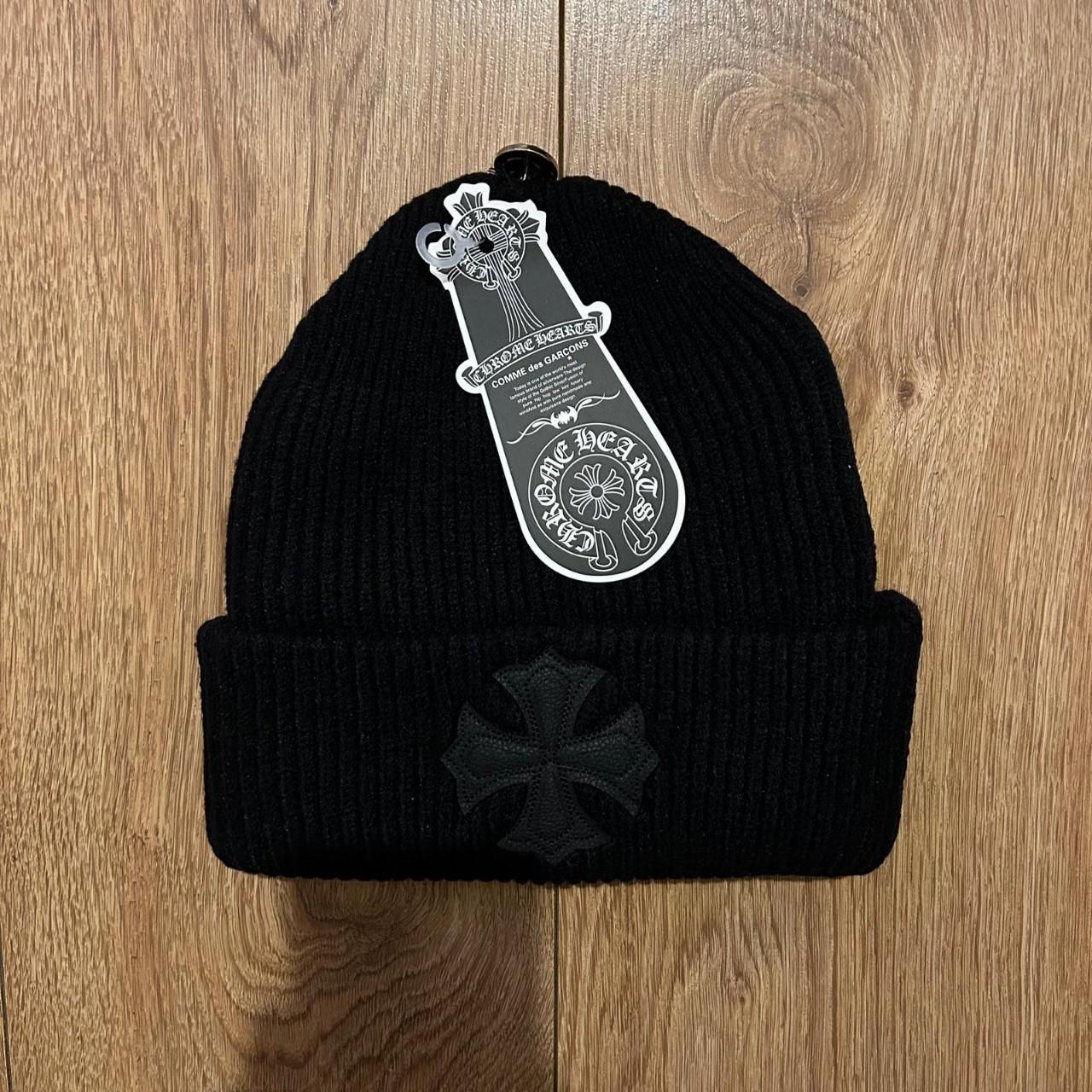 Men's chrome discount hearts beanie