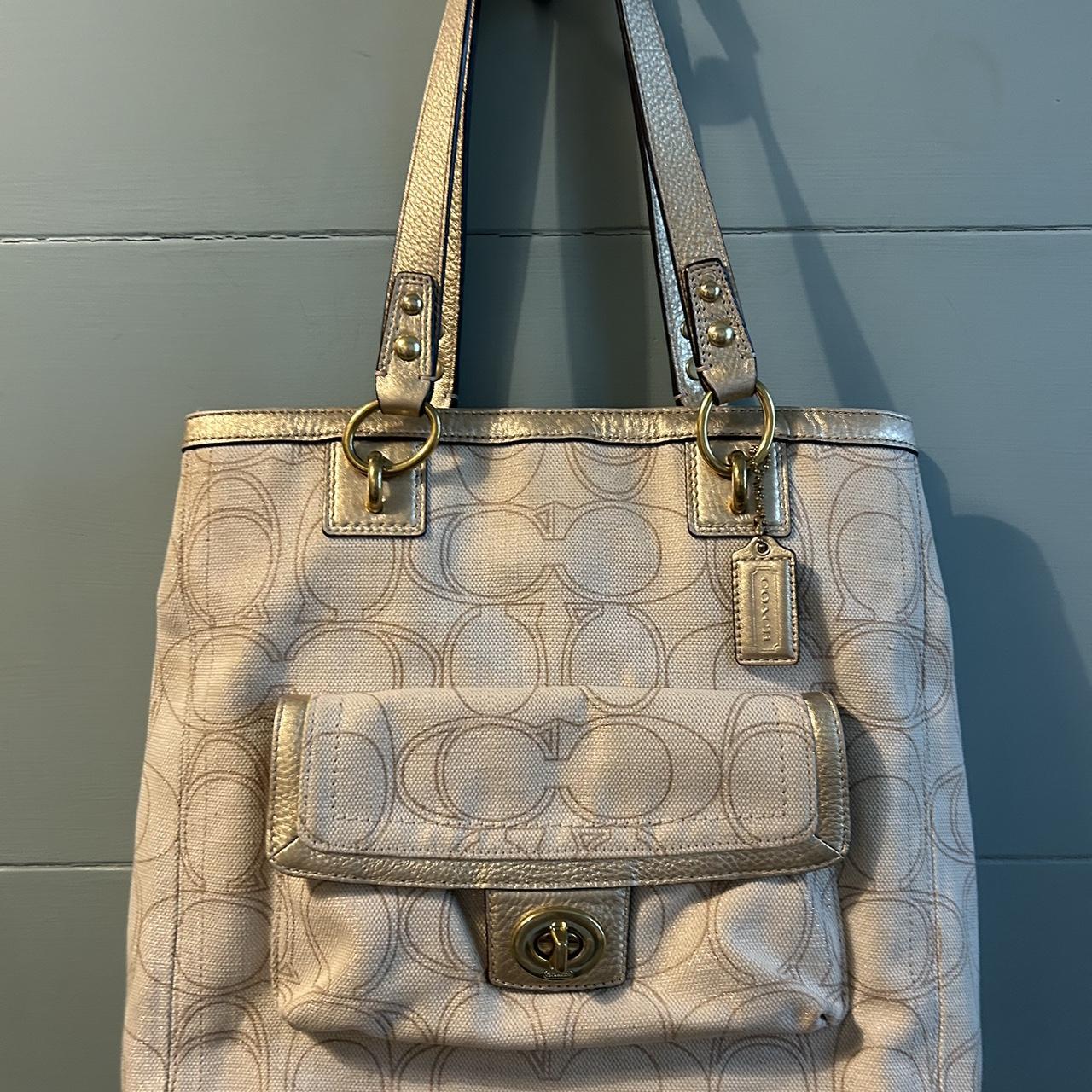 Buy Gorgeous gold coach tote