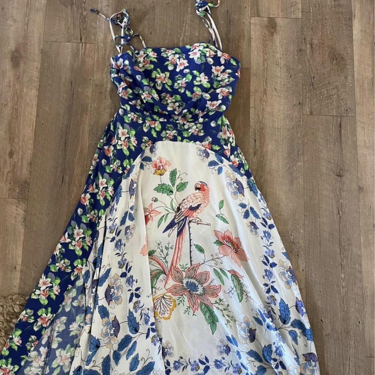 Anthropologie XS floral dress (I’m M and fits fine) - Depop