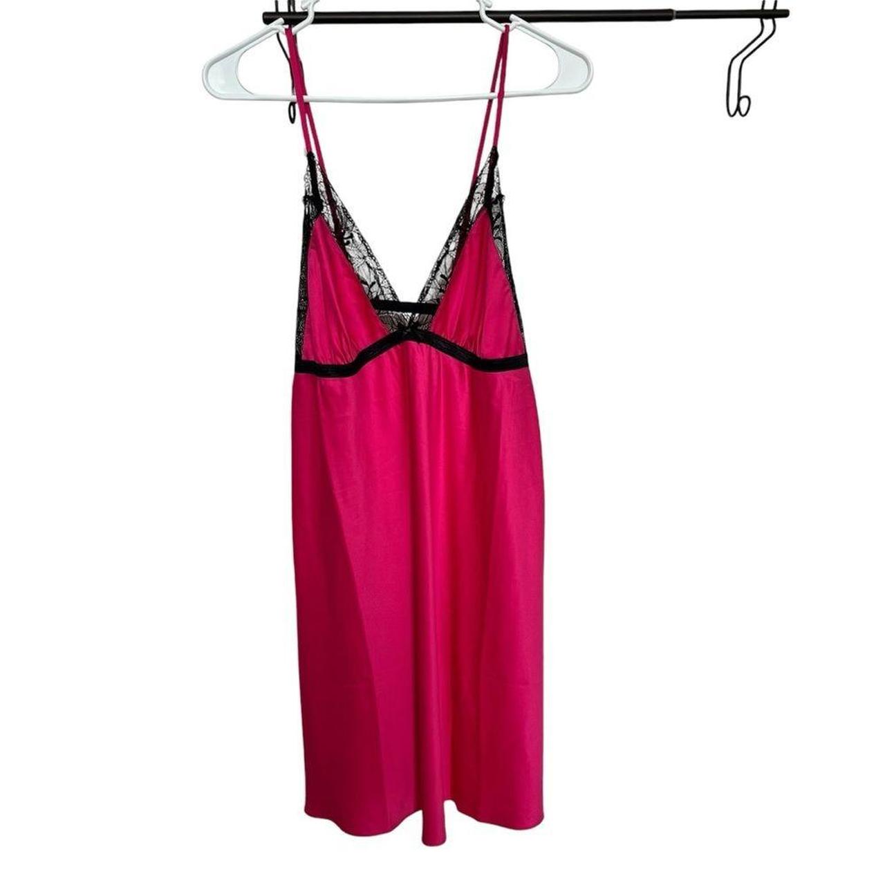 Apt. 9 Babydoll Nightgown Women s XL Satin Lace Trim