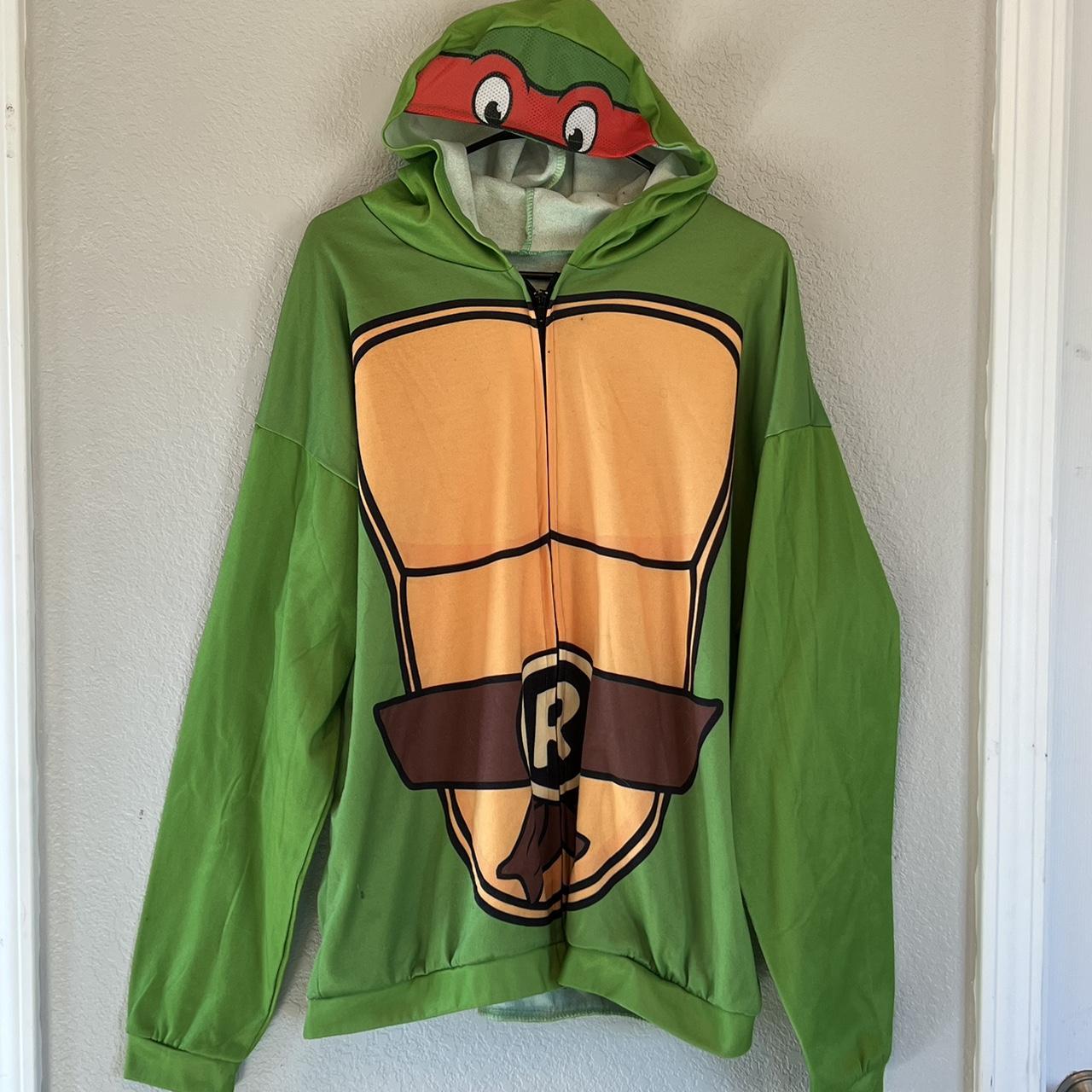 Ninja turtle hotsell zip up hoodie