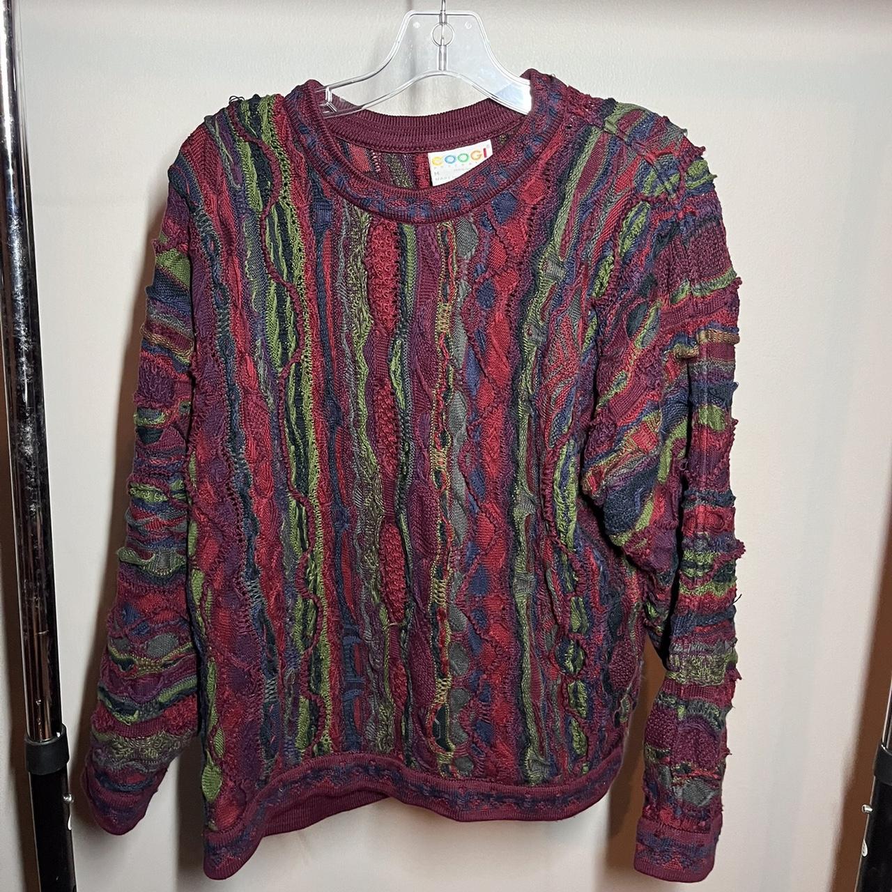 Coogi Sweater Size Medium fits tts super fucking... - Depop