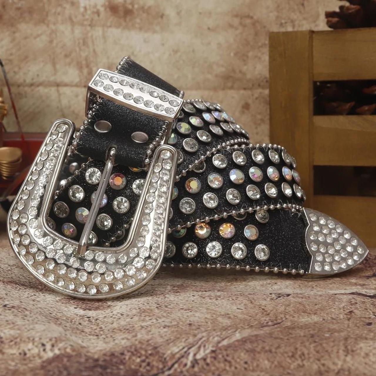 rhinestone belt womens