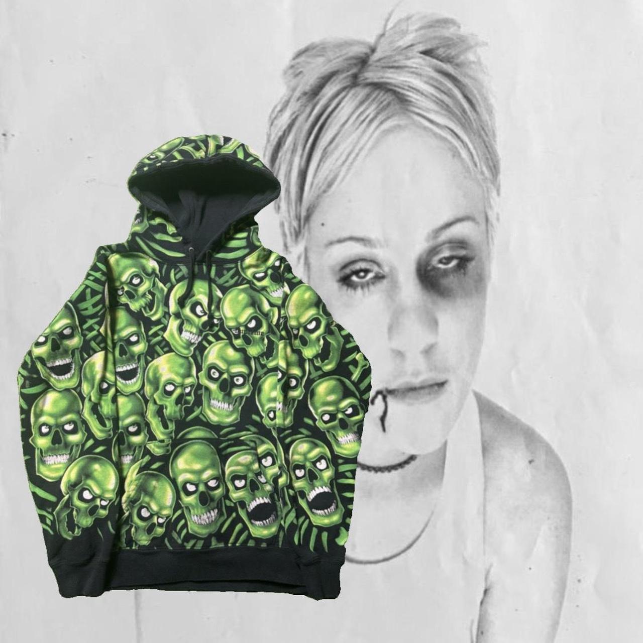 SUPREME Skull Pile Hoodie SIZE L authentic!!! Depop