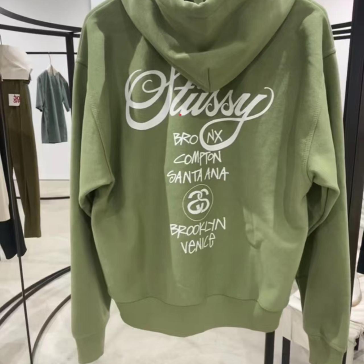 Stussy world tour deals zip hoodie