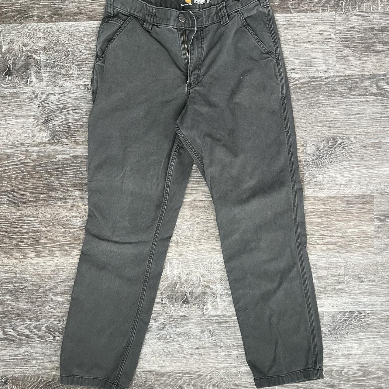 men’s carhartt utility pants size 33x32 relaxed fit... - Depop