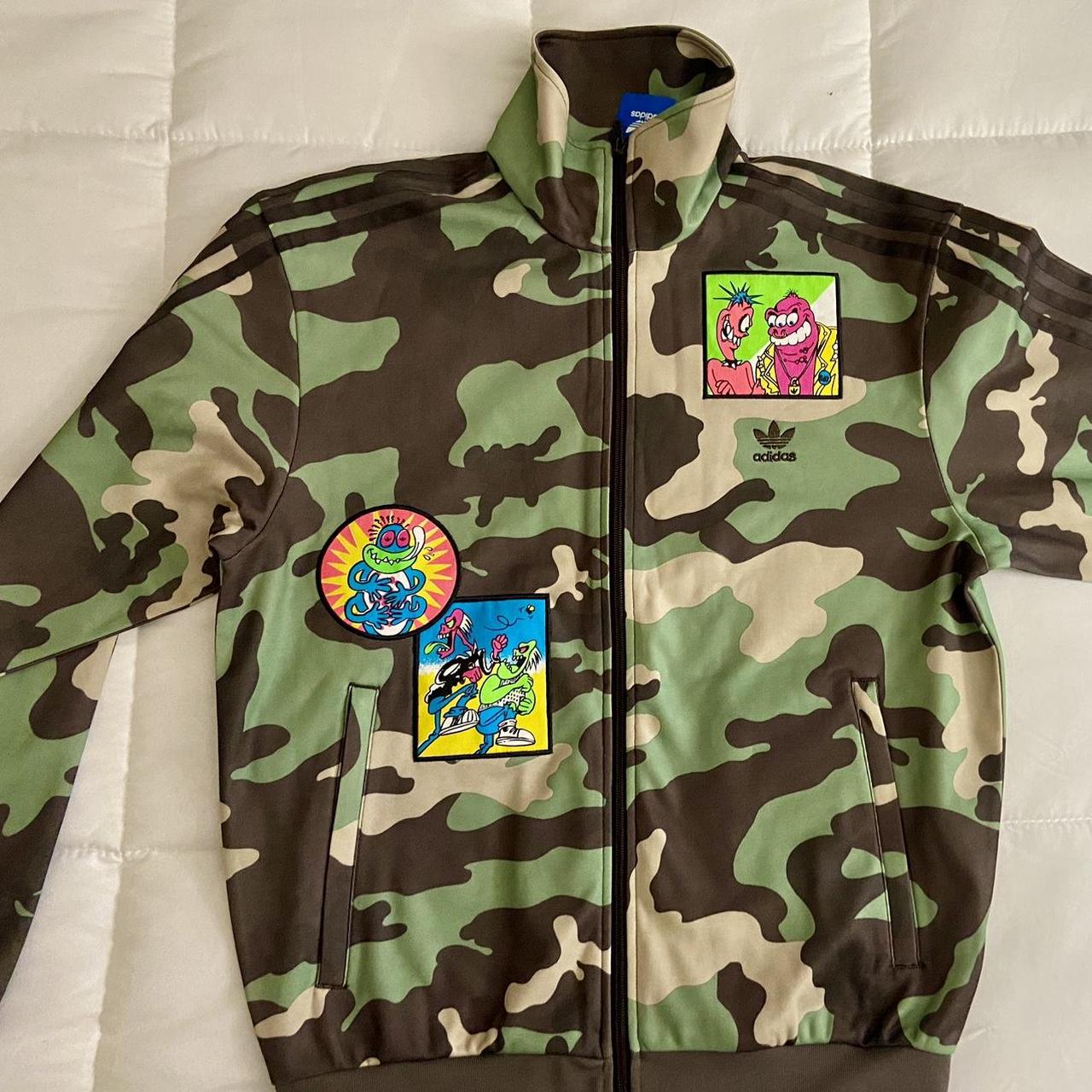 ADIDAS x Jeremy Scott Track Top H53369 Jacket Camo. Depop