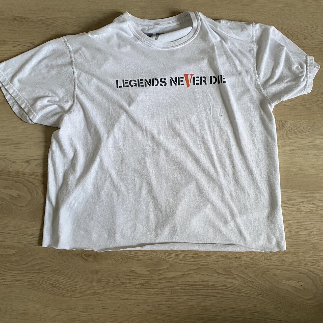 Vlone x Juice Wrld shirt Wore a few SizeL... Depop