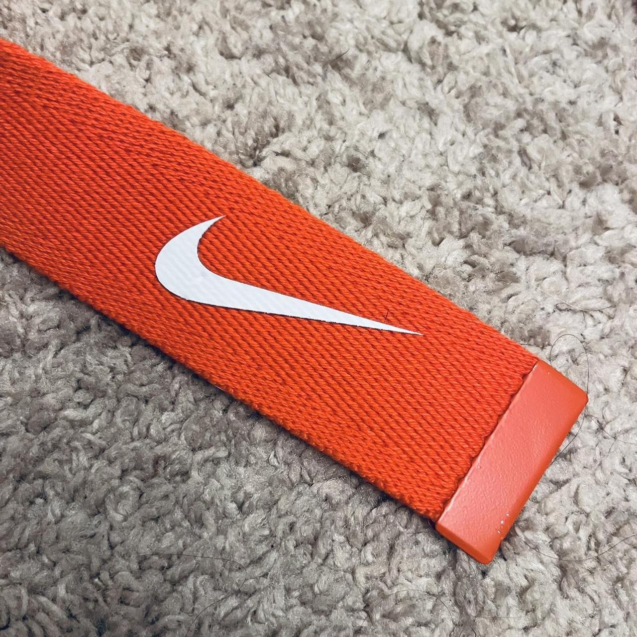 Orange nike belt best sale