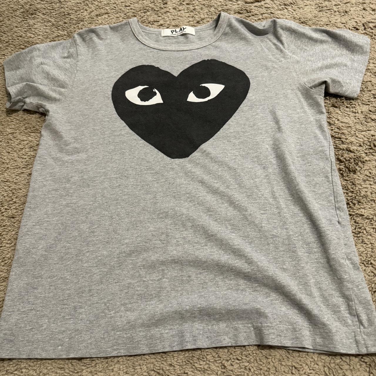 cdg grey - Depop