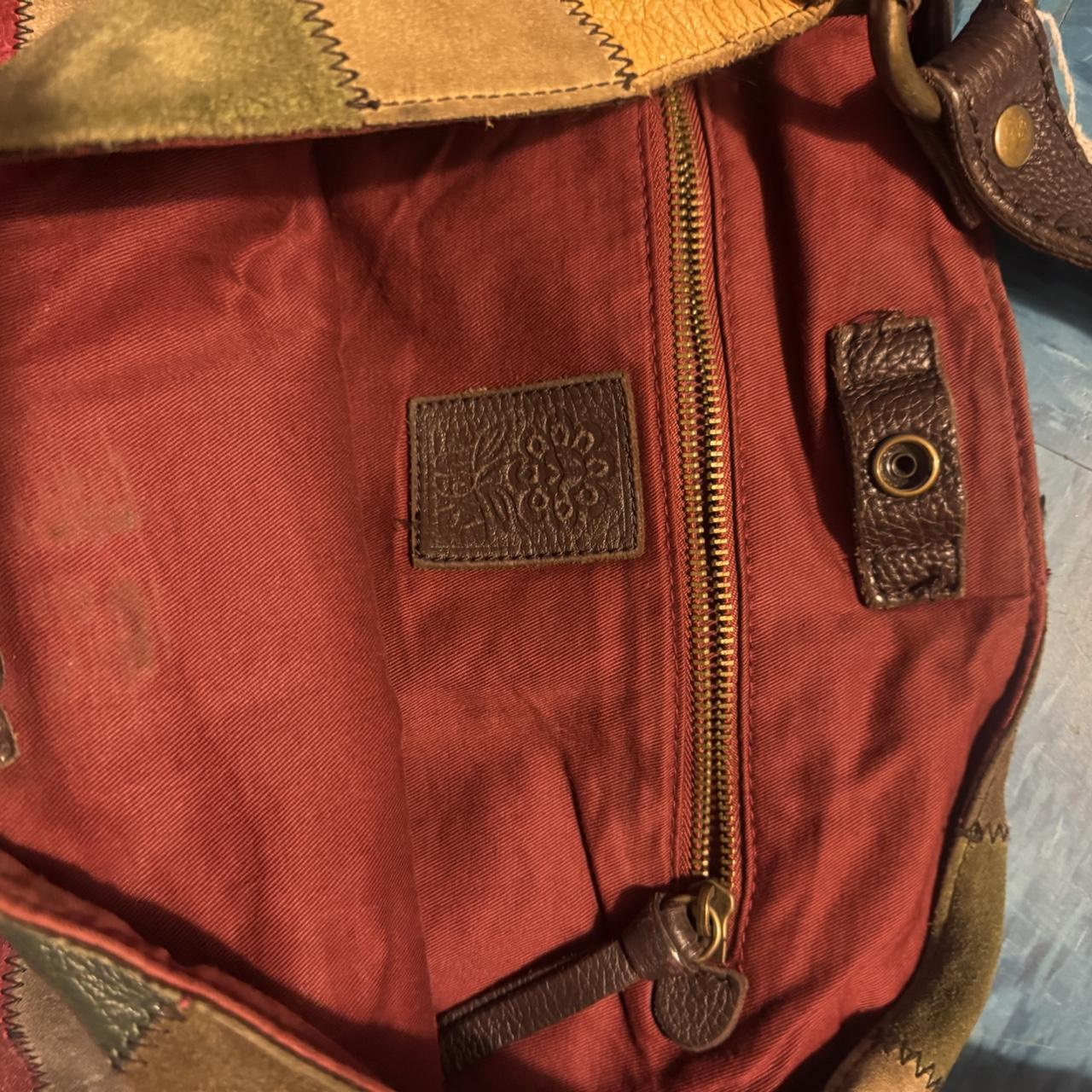 Women's Bag - Multi – Multicoloured patchwork lea… - image 3