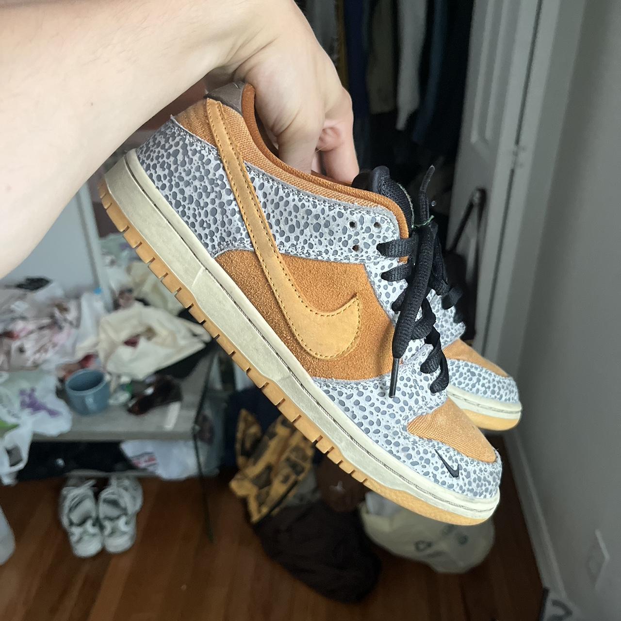 Nike Dunk SB Low Safari animal print trainers men s