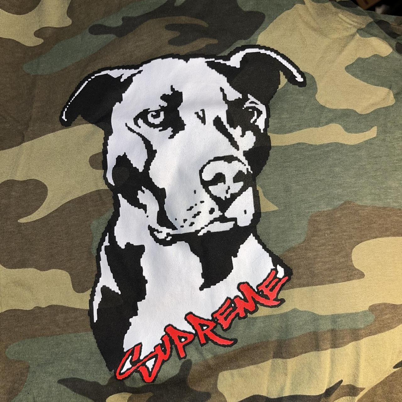 Supreme Pit Bull Camo Tee   Only worn once, no... - Depop