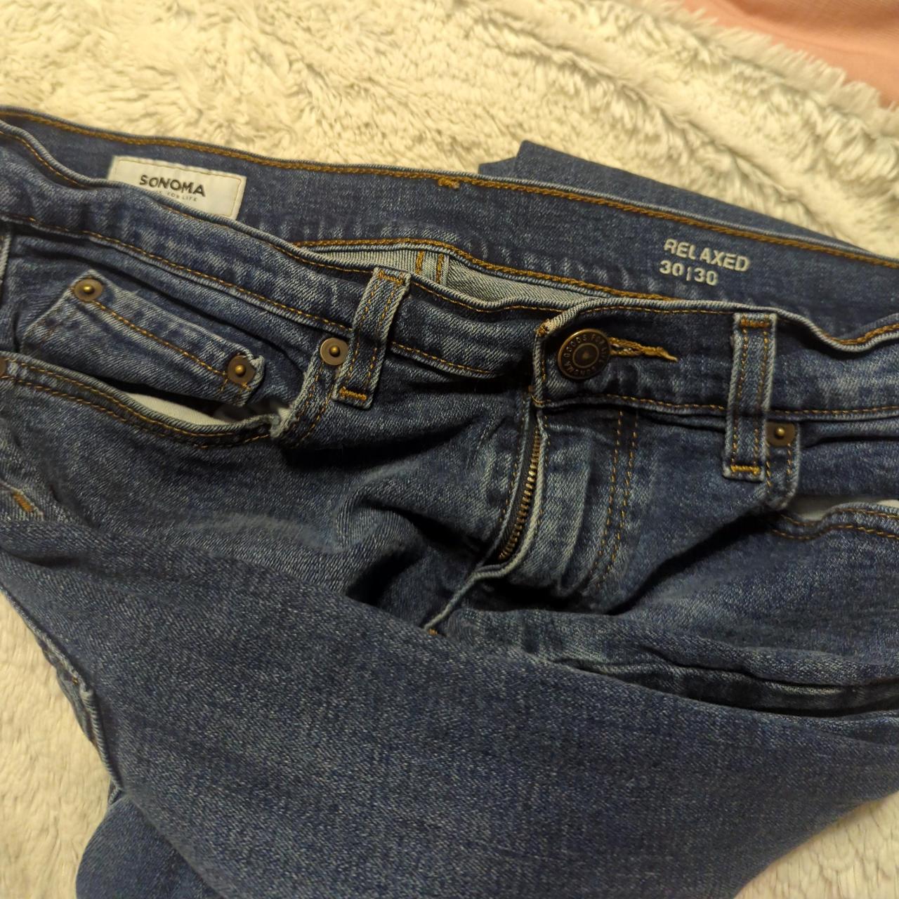 Kohl's/Sonoma 30/30 relaxed fit denim jeans - Depop