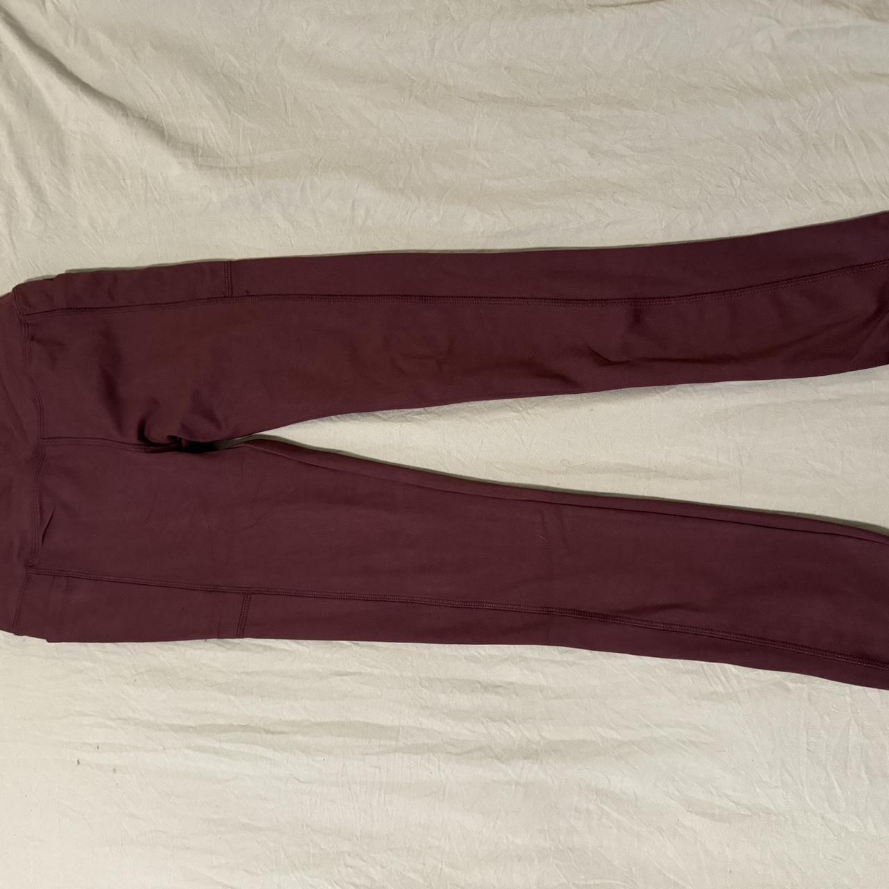Maroon 25” Inseam Danskin Leggings Depop