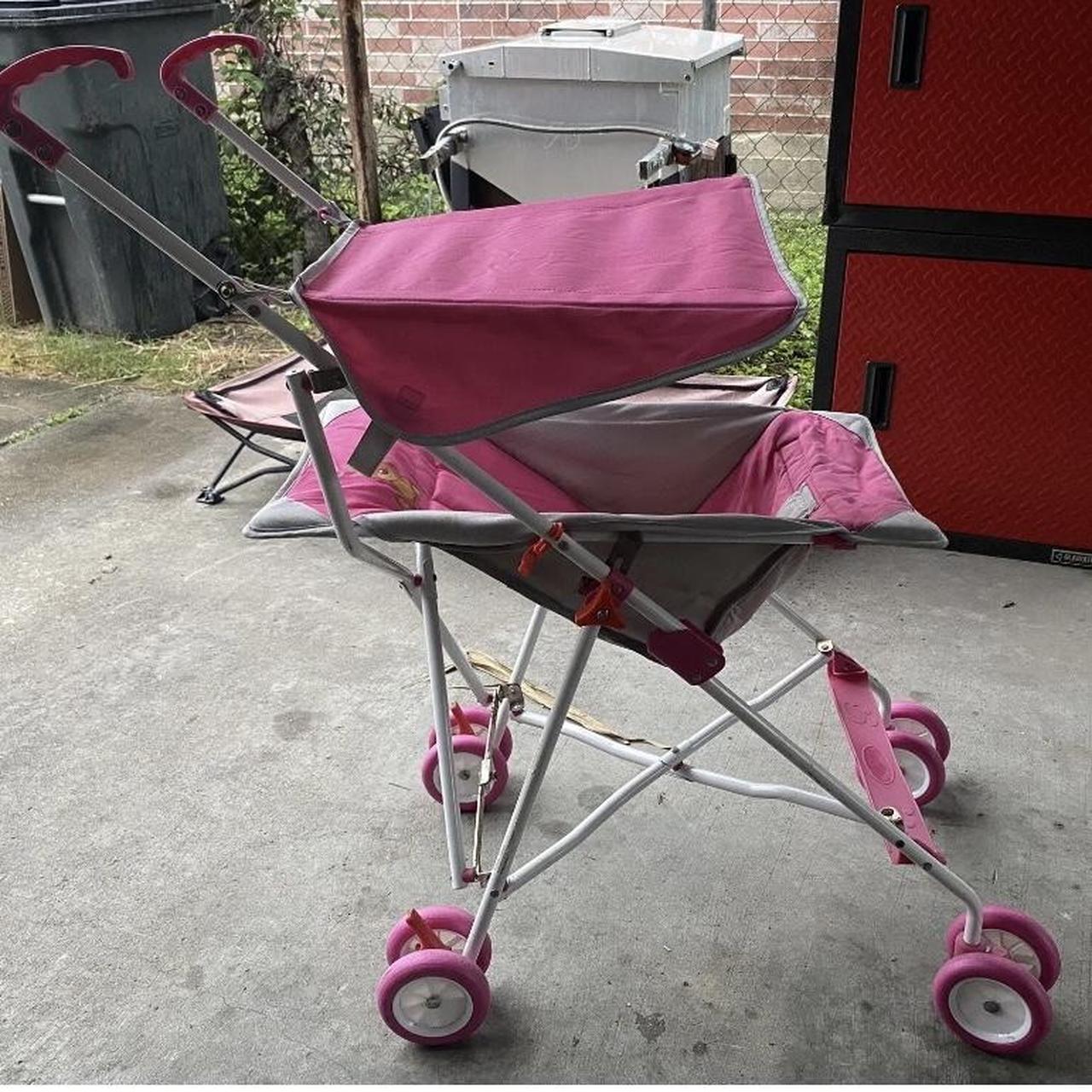 Umbrella Stroller, Fully Reclines, Pink,... Depop