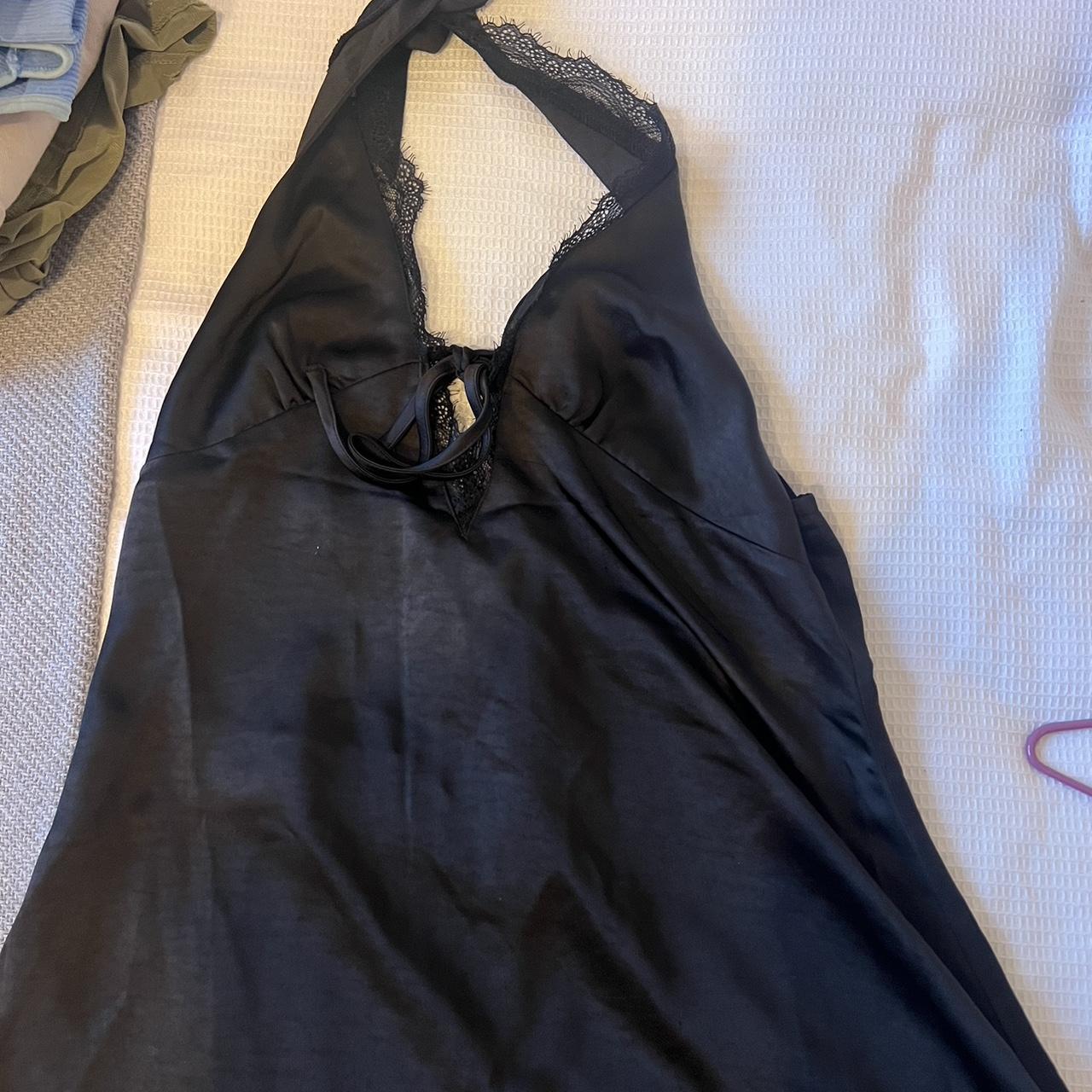 Motel rocks black halter neck dress, so... - Depop