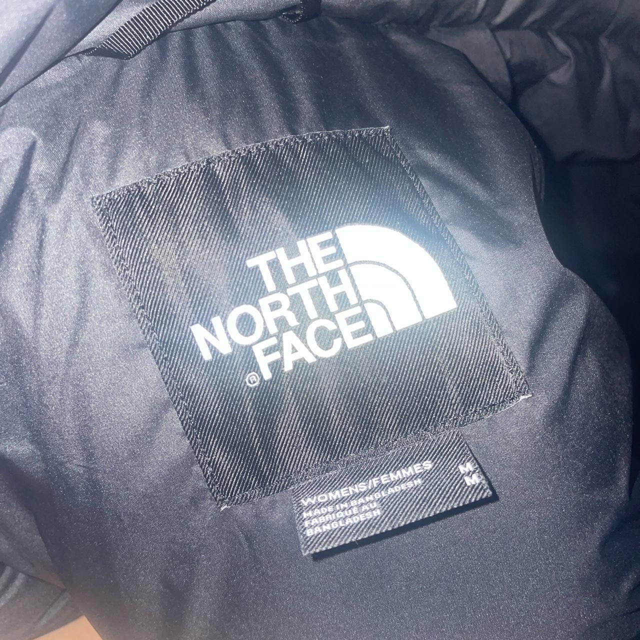 The North Face Saikuru cropped puffer in pink... - Depop