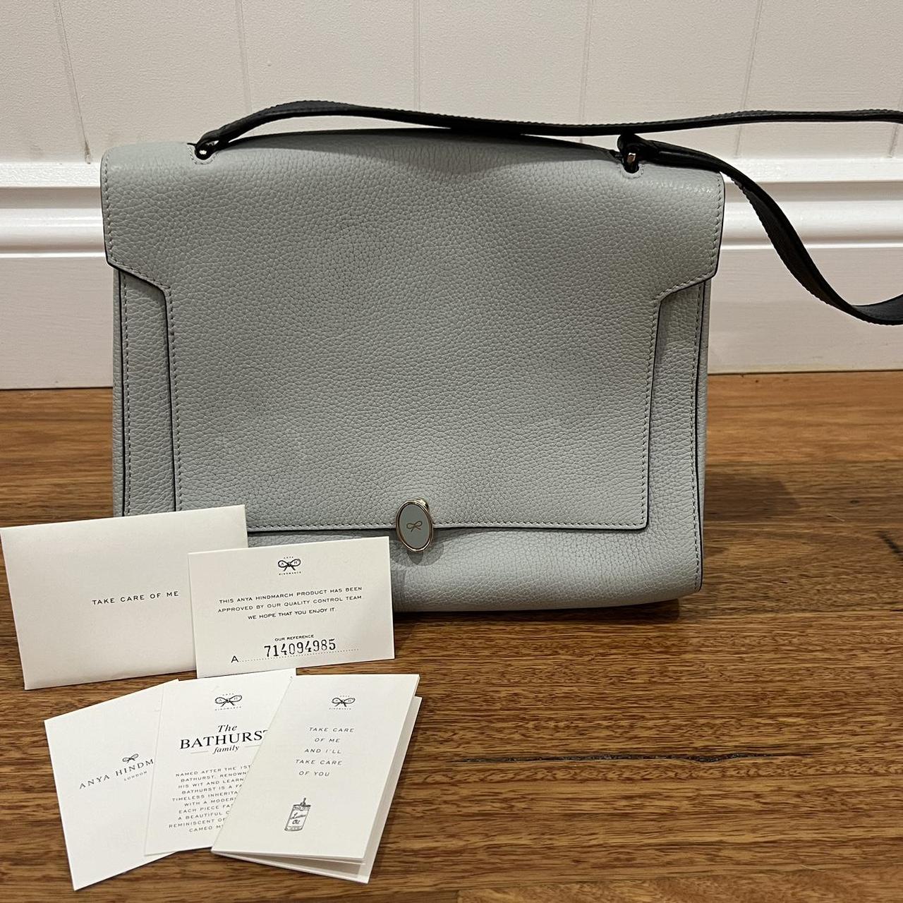 Anya Hindmarch Bathurst Small Satchel Bag Tumbled | Depop