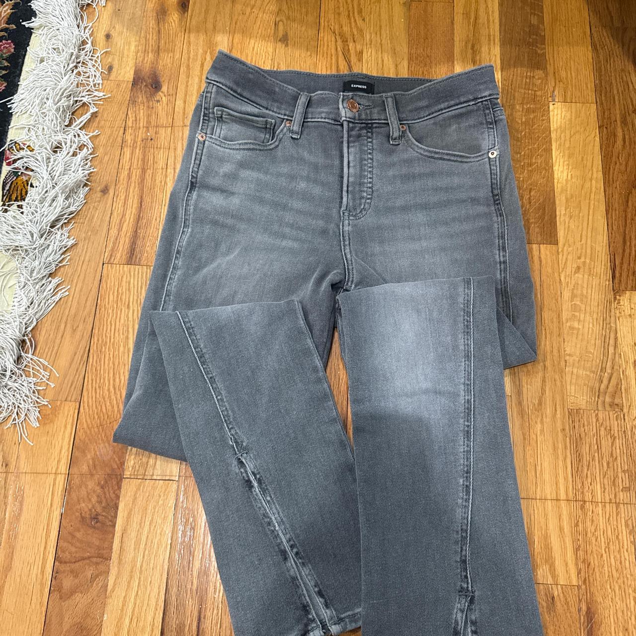 Express Women's Jeans Black/Grey S – Grey express jeans! these