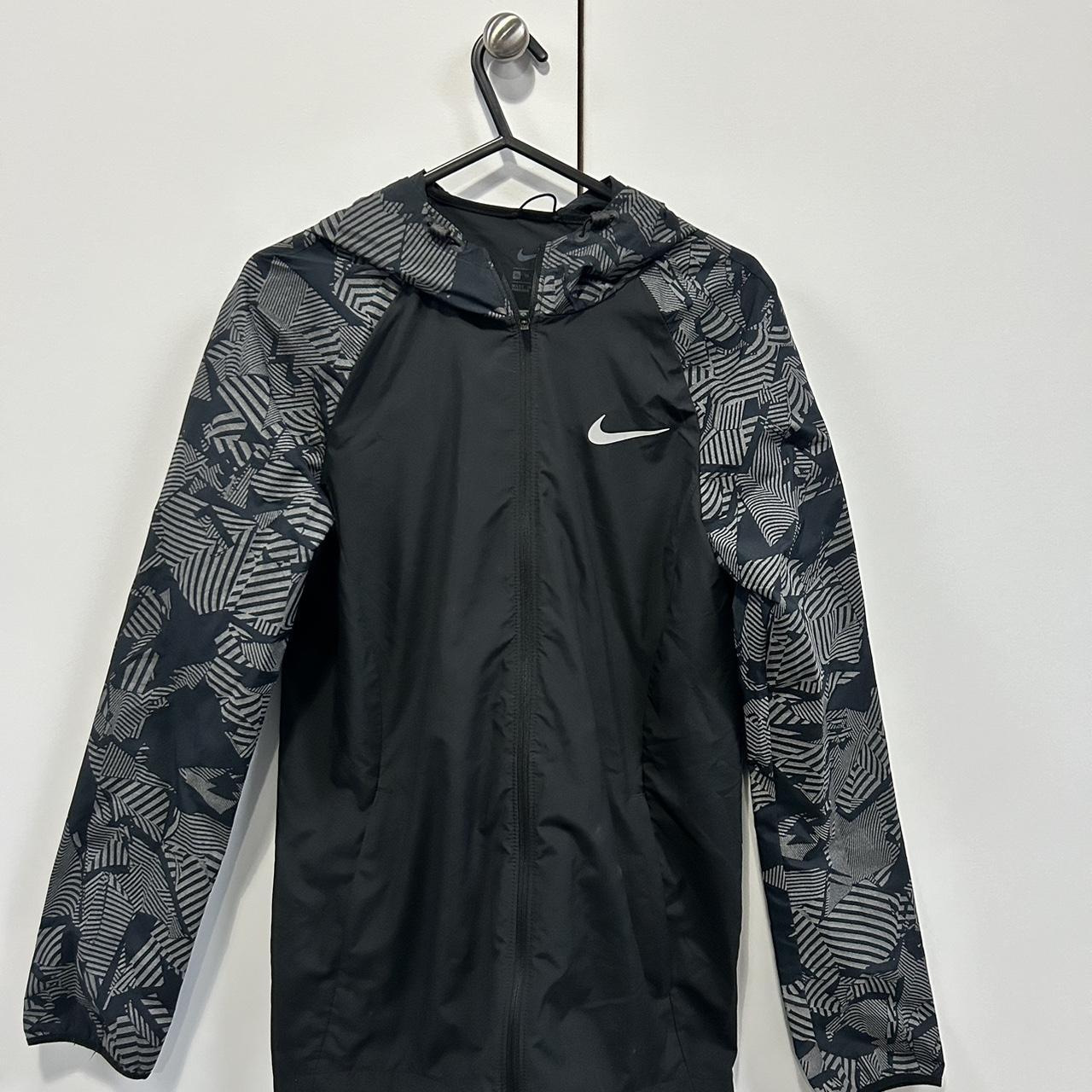 Nike Reflective Jacket Junior Size Large Fit a. Depop