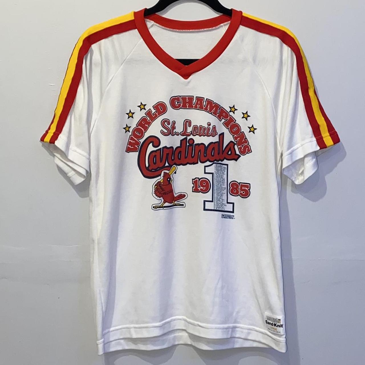 CherriesCollection Vintage 1985 St. Louis Cardinals Ringer Tee