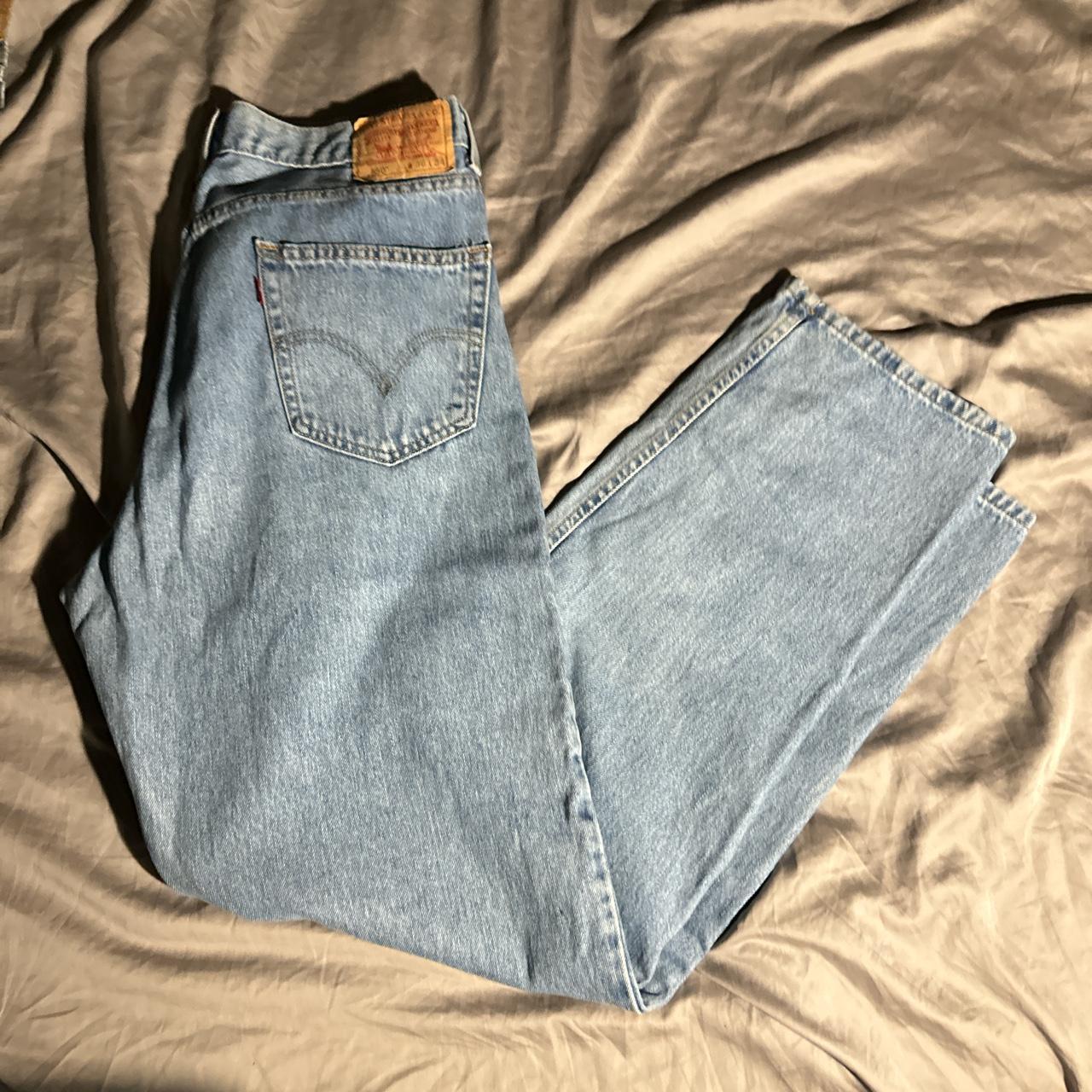 VINTAGE LEVIS jeans baggy fit 36x34 #baggy #levis... - Depop