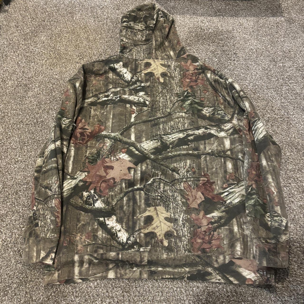 90 Degree by Reflex Camo Print Hooded Sweatshirt - Depop