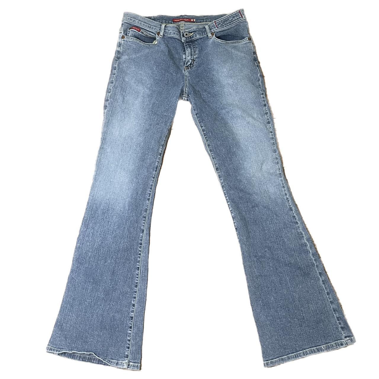 Guess wide leg jeans. Perfect casual mid rise... Depop